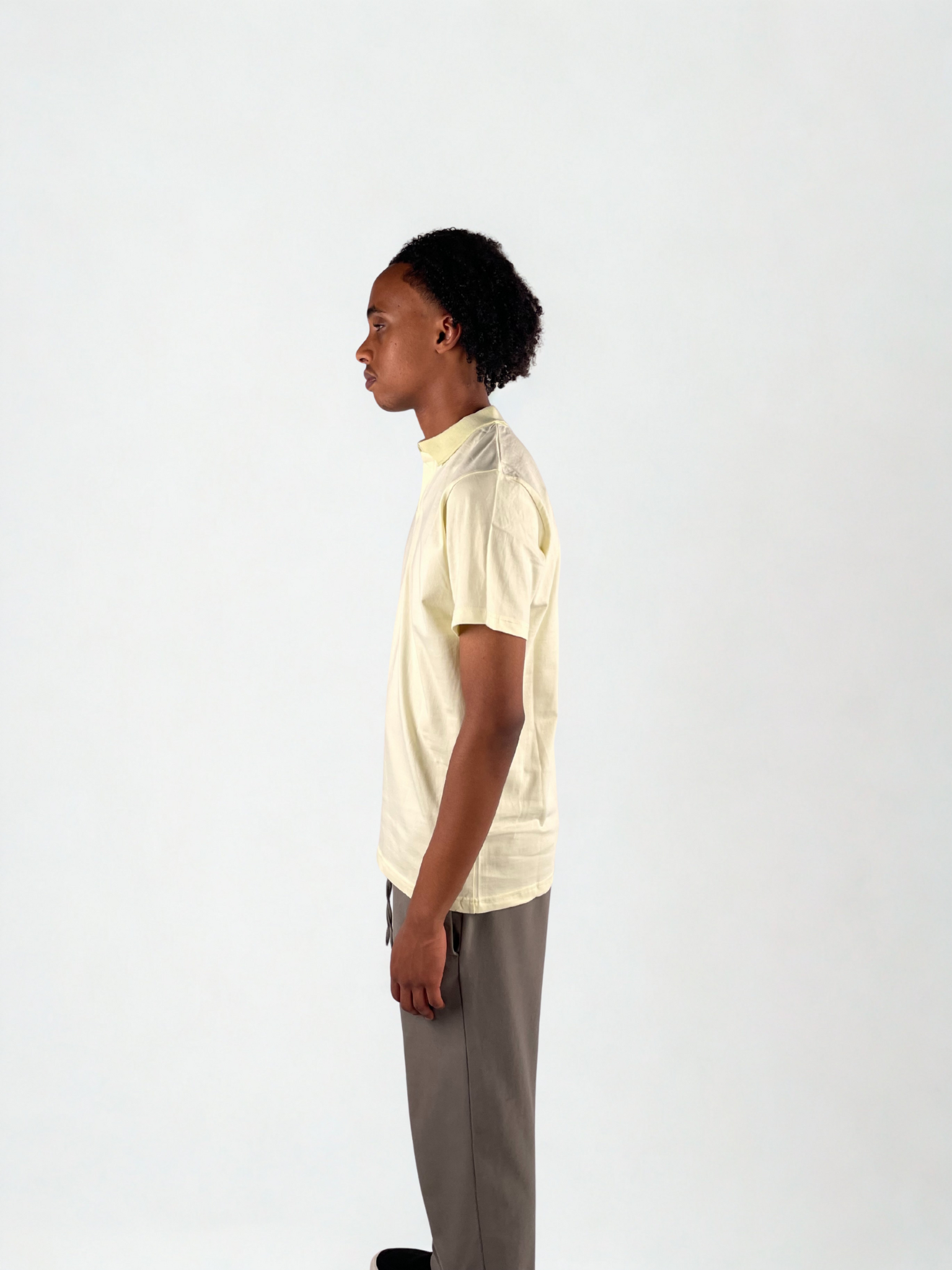V Polo Butter Yellow